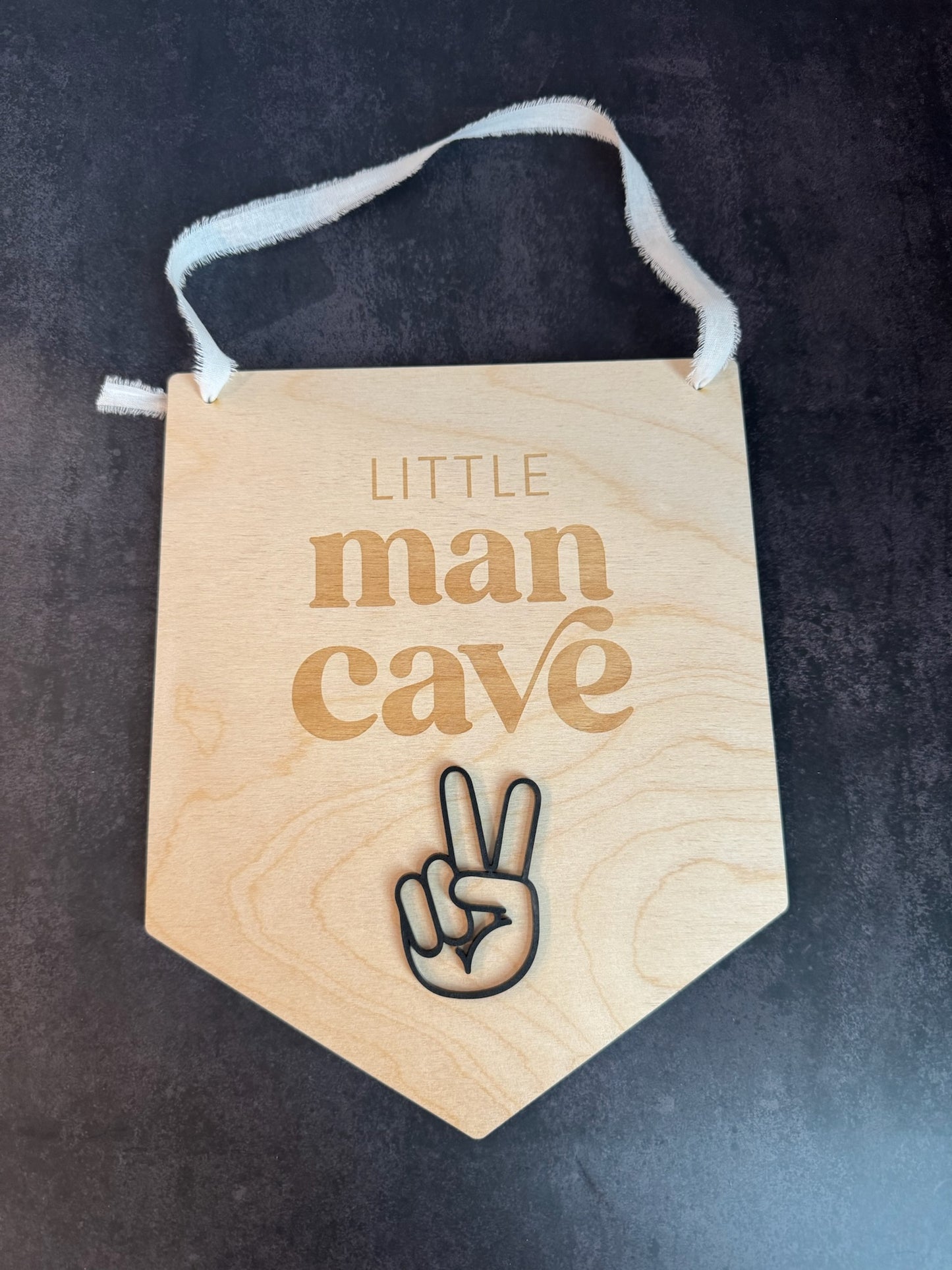 Little Man Cave Sign