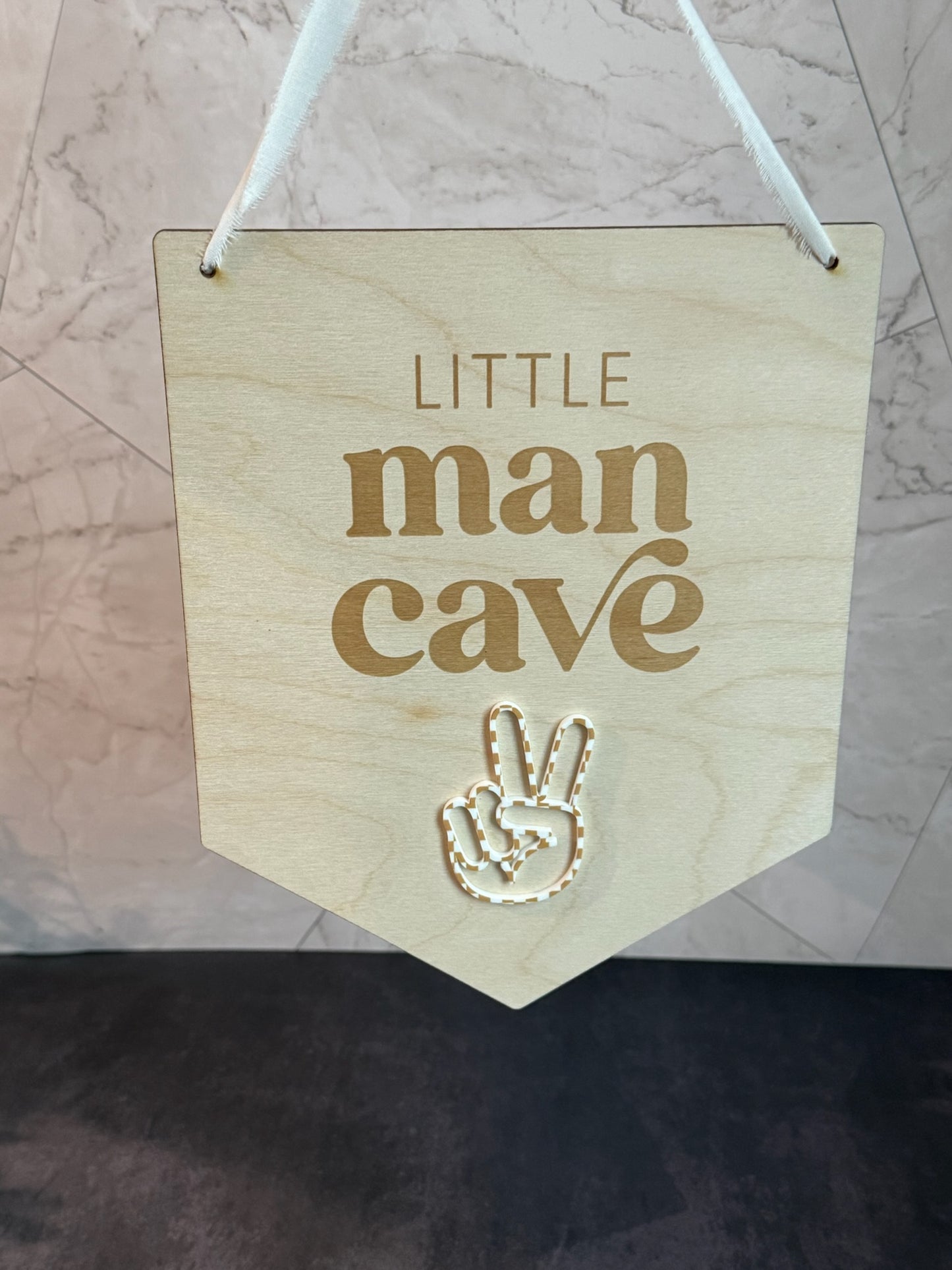 Little Man Cave Sign